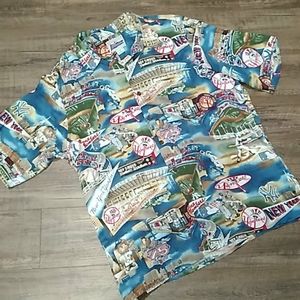 Vtg. Reyn spooner New York yankees Hawaiian shirt